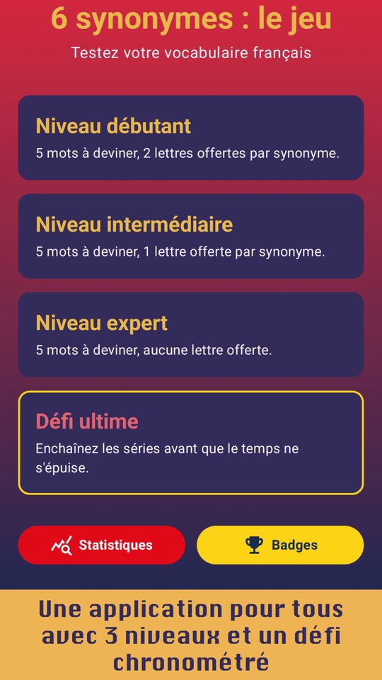 6 Synonyms: The Game screenshot 1