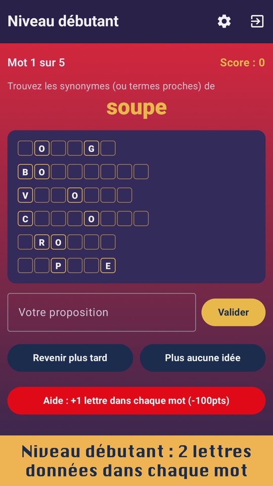 6 Synonyms: The Game screenshot 2