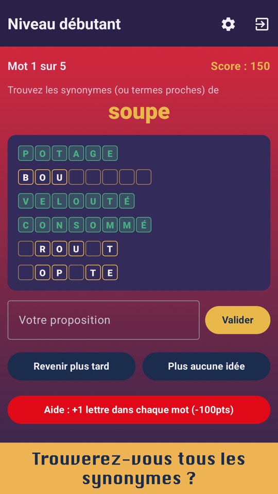 6 Synonyms: The Game screenshot 3