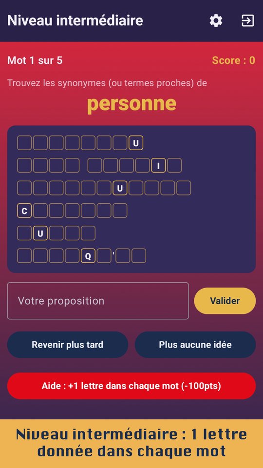 6 Synonyms: The Game screenshot 4