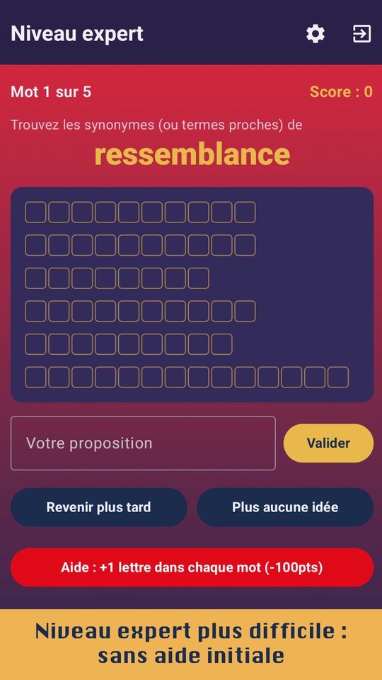6 Synonyms: The Game screenshot 6