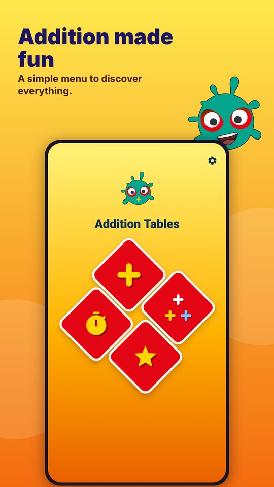 Addition Tables screenshot 1