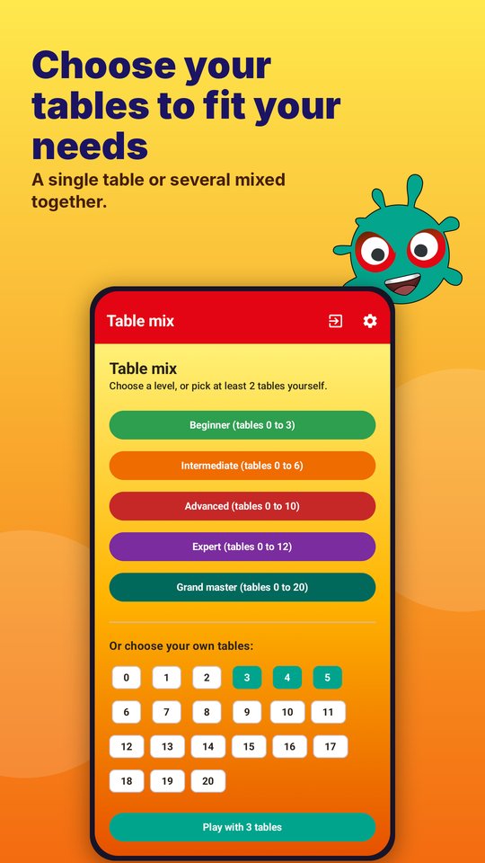 Addition Tables screenshot 5
