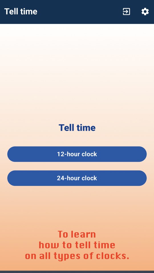 Tell the Time - Learn screenshot 3