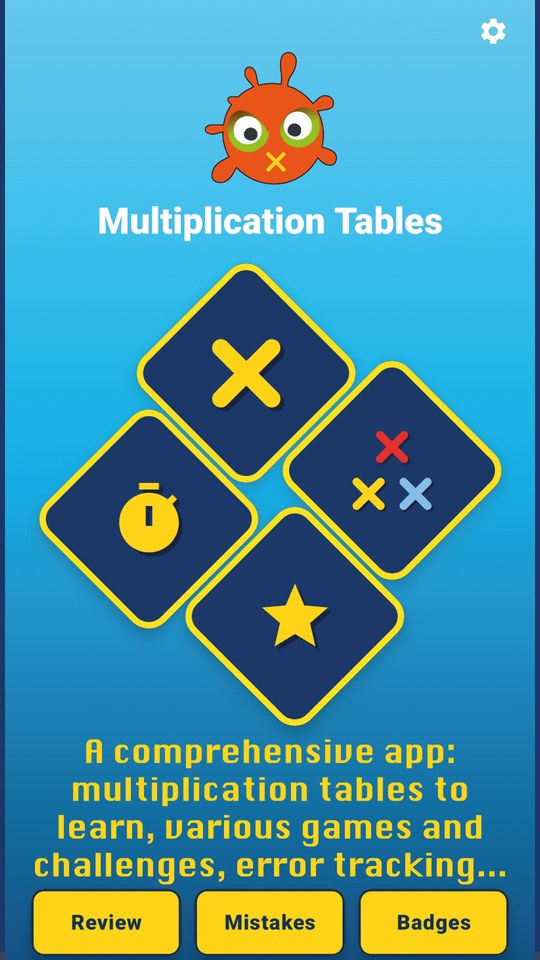Multiplication Tables Games screenshot 3
