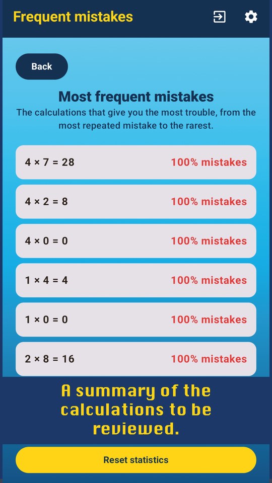 Multiplication Tables Games screenshot 5