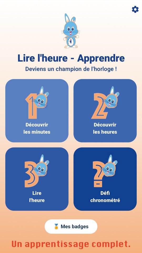 Capture d'écran 1 de Lire l'heure - Apprendre