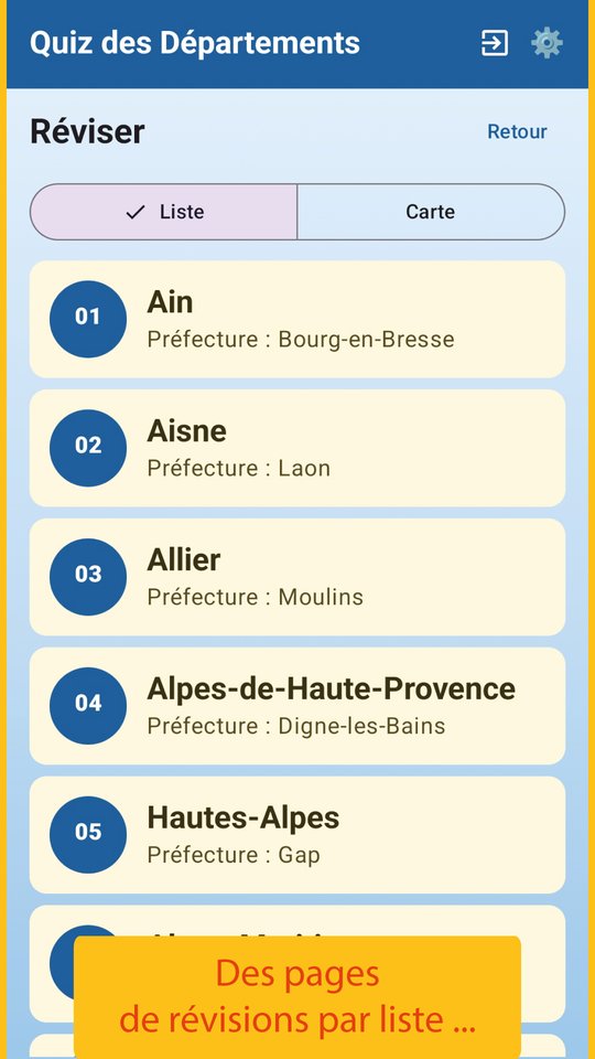 French Departments Quiz screenshot 7